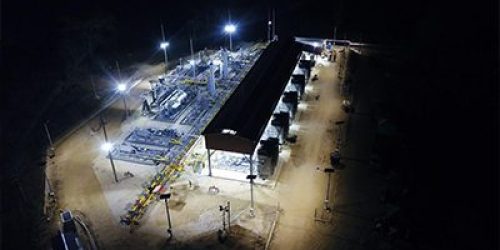 Estación Jobo II Planta de tratamiento y compresión de gas