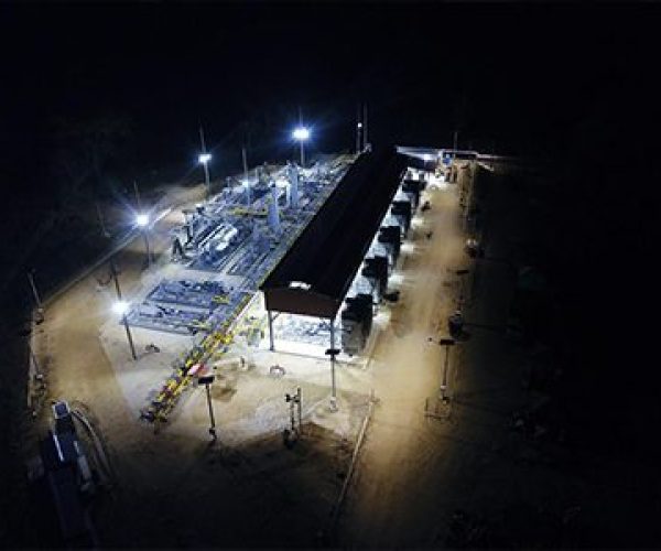 Estación Jobo II Planta de tratamiento y compresión de gas